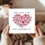 Valentines Card Special Card For Boyfriend Lucky Card Husband