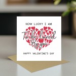 Valentines Card Special Card For Boyfriend Lucky Card Husband
