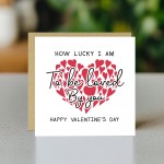 Valentines Card Special Card For Boyfriend Lucky Card Husband