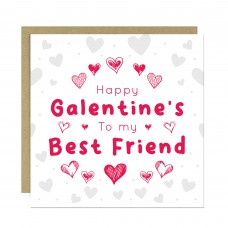 Happy Galentines Day Card Galentines Card For Best Friend