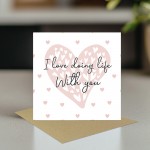 Valentines Day Card For Boyfriend Girlfriend Love Doing Life