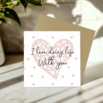 Valentines Day Card For Boyfriend Girlfriend Love Doing Life