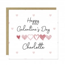 Galentines Card For Friend Personalised Galentines Day Card