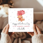Personalised Daughter Valentines Card Card For Daughter