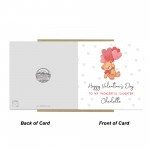 Personalised Daughter Valentines Card Card For Daughter