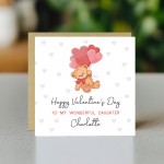 Personalised Daughter Valentines Card Card For Daughter