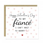 Valentines Card For Fiance, Valentine's Gifts For Him Her