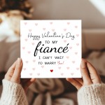 Valentines Card For Fiance, Valentine's Gifts For Him Her