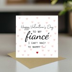 Valentines Card For Fiance, Valentine's Gifts For Him Her