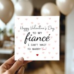 Valentines Card For Fiance, Valentine's Gifts For Him Her