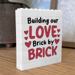 Building Block Gifts for Him Her Anniversary Love Gifts