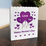 Mothers Day Gift For Mum Gift From Daughter Son Building Block