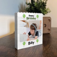 Personalised Photo Bricks Photo Plaque 18th 21st 30th Birthday