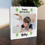 Personalised Photo Bricks Photo Plaque 18th 21st 30th Birthday