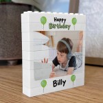 Personalised Photo Bricks Photo Plaque 18th 21st 30th Birthday