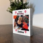 Personalised Photo Bricks Photo Plaque Birthday Gifts For Women