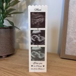 Personalised Mum Gift From Bump Brick Photo Block Building Block