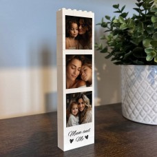 Personalised Mum And Me Photo Block Mum Photo Collage Mother