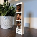 Personalised Mum And Me Photo Block Mum Photo Collage Mother