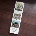 Personalised Triple Collage Family Photo Block Our Family