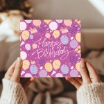 Happy Birthday Card For Female Mum Nan Friend Colleague