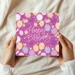 Happy Birthday Card For Female Mum Nan Friend Colleague