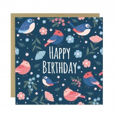 Birthday Card For Her Happy Birthday Bird Greetings Card