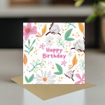 Floral Birthday Card Birthday Cards For Her Happy Birthday Card