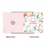 Floral Birthday Card Birthday Cards For Her Happy Birthday Card