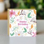 Floral Birthday Card Birthday Cards For Her Happy Birthday Card
