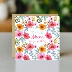 Birthday Card For Mum To A Lovely Mum Birthday Card Floral Card