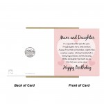 Mother And Daughter Card, Card For Mother, Card For Mum