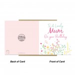 Birthday Card For Mum Mother To A Lovely Mum Birthday Card