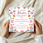 Mothers Day Card For Mum Mother To A Beautiful Mum Mothers Day