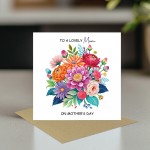 Mothers Day Card For Mum Lovely Mum On Mothers Da, Mum Card