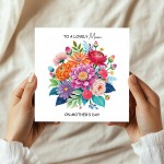 Mothers Day Card For Mum Lovely Mum On Mothers Da, Mum Card