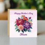 Happy Mothers Day Mum Card Mothers Day Card Mum Card