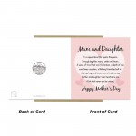 Happy Mothers Day Card Mum And Daughter Card For Mum