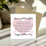 Mothers Day Card For Mum Mother Mum And Daughter Card Mum Poem