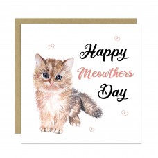 Cat Mother's Day Card, Cute Card for Mums, Mothers Day Cards