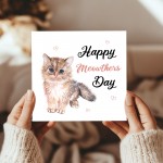 Cat Mother's Day Card, Cute Card for Mums, Mothers Day Cards