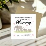 Elephant Mothers Day Card For A Special Mummy Card From Daughter