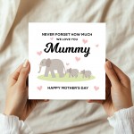 Elephant Mothers Day Card For A Special Mummy Card From Daughter