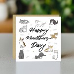 Funny Cat Mother's Day Card Cute Card for Mums Mothers Day Card