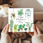 Hanging Plants Mother's Day Card for Mum Garden Lover Card
