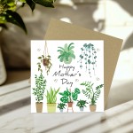 Hanging Plants Mother's Day Card for Mum Garden Lover Card