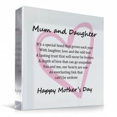 Mother & Daughter Gift Mum Gift From Daughter Mum Gift