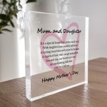 Mother & Daughter Gift Mum Gift From Daughter Mum Gift