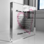 Mother & Daughter Gift Mum Gift From Daughter Mum Gift