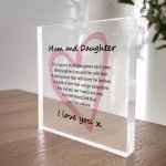 Mother & Daughter Gift Mum Gift From Daughter Gift For Daughter